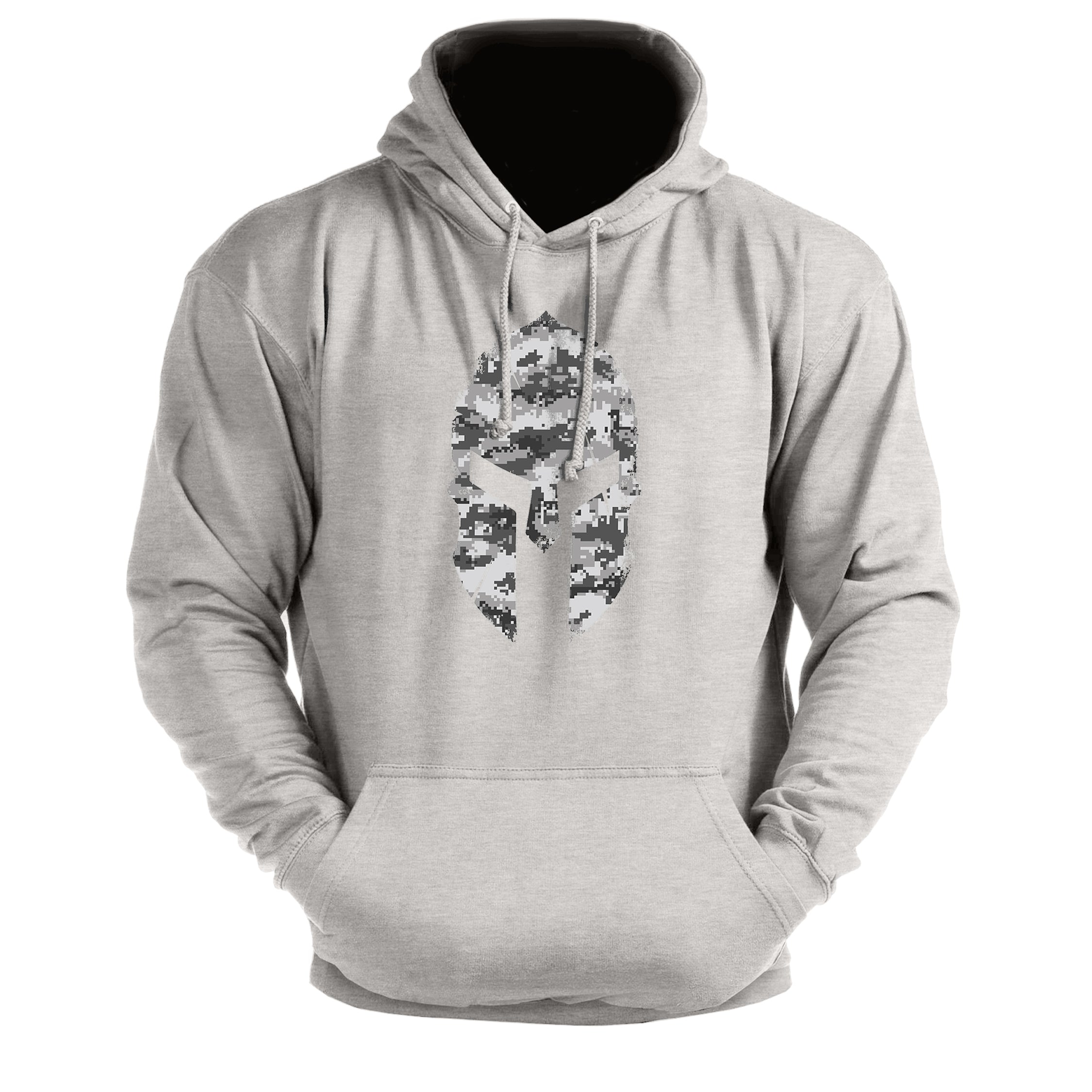 Spartan Helm Winter Camo - Gym T-Shirt - Gymfit