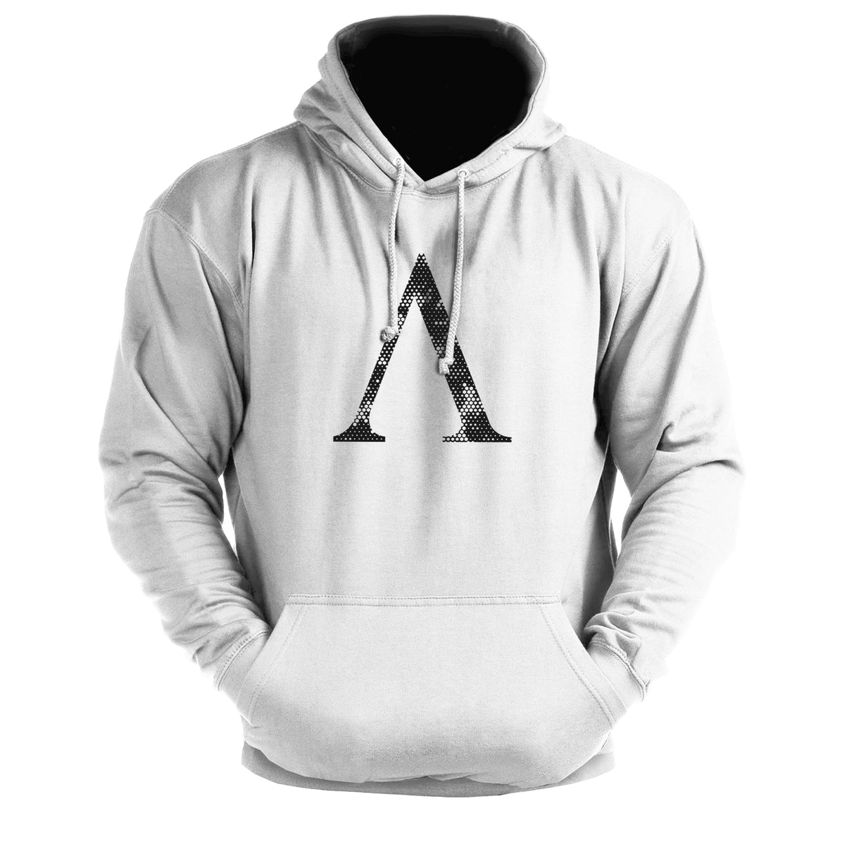 Spartan Symbol Hex Camo - Fitness Hoodie - Gymfit