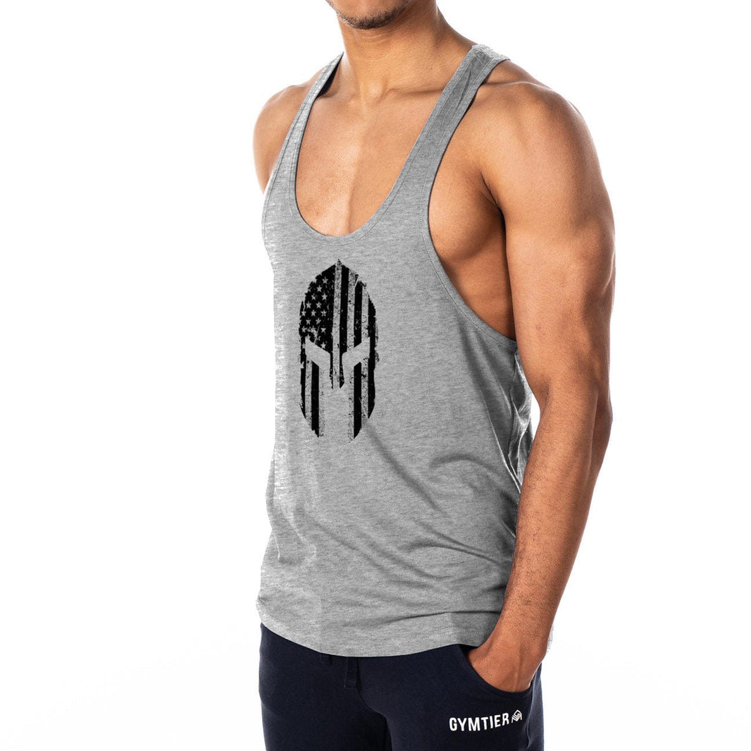 Spartan USA Men's Stringer Tank Top - Gymfit