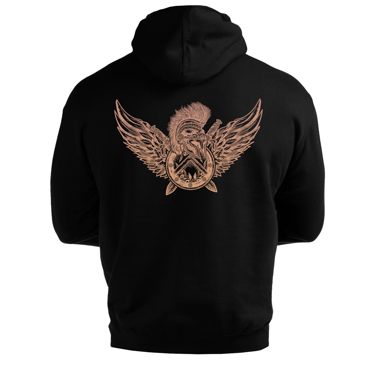 Spartan Wings - Spartan Forged - Training Hoodie - Gym Fit