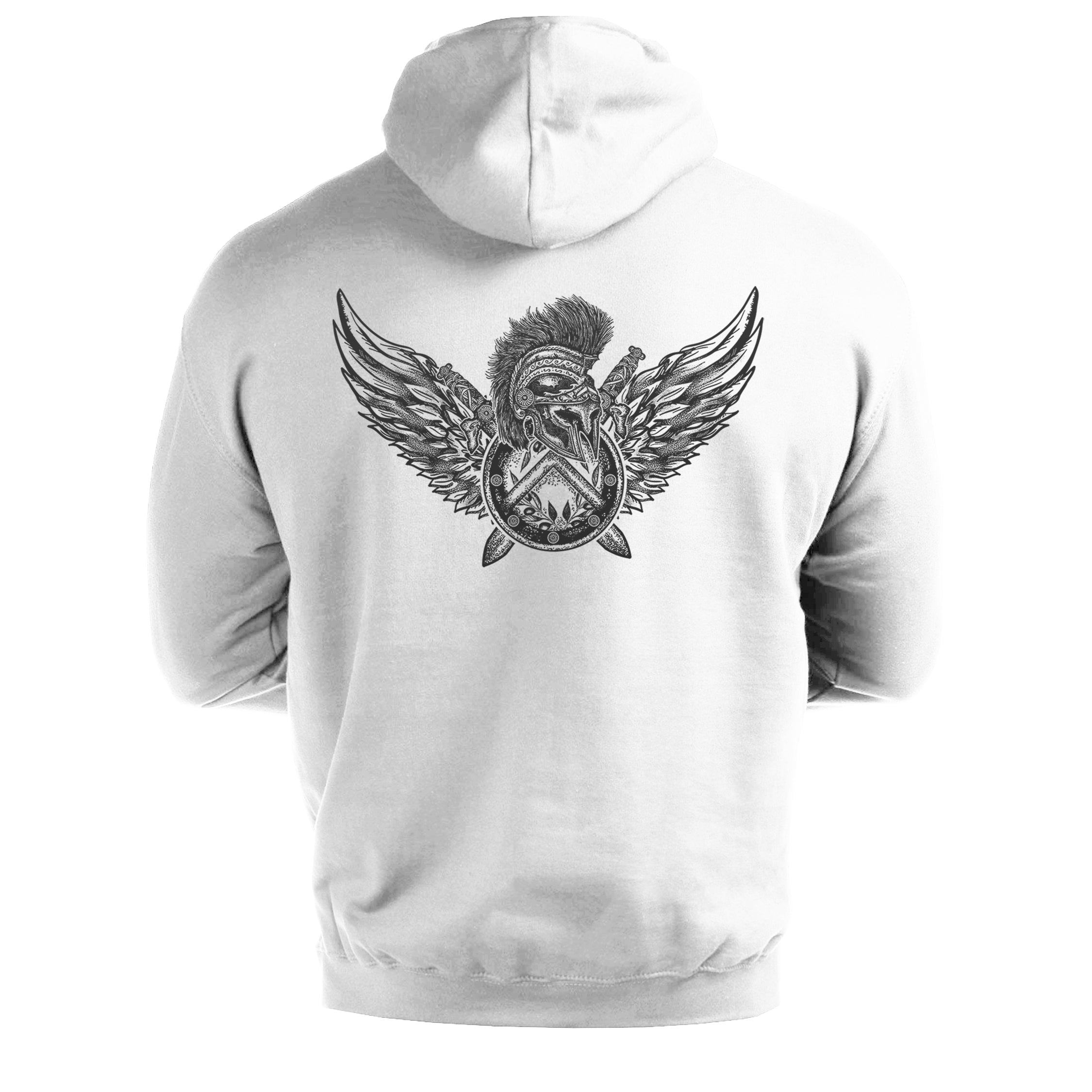 Spartan Wings - Spartan Forged - Training Hoodie - Gym Fit