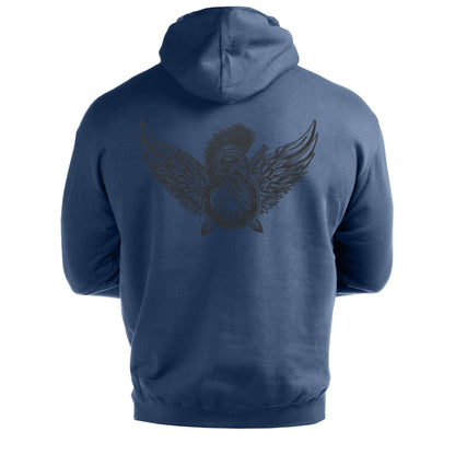 Spartan Wings - Spartan Forged - Training Hoodie - Gym Fit