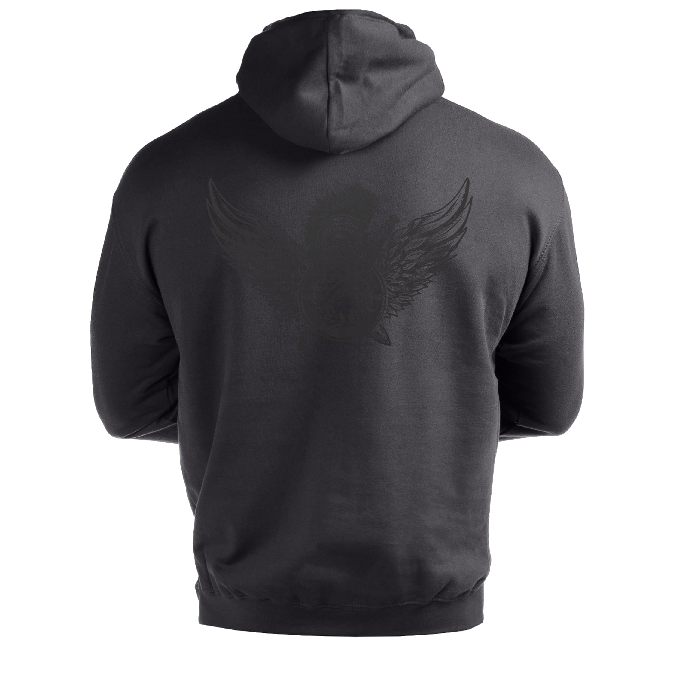 Spartan Wings - Spartan Forged - Training Hoodie - Gym Fit