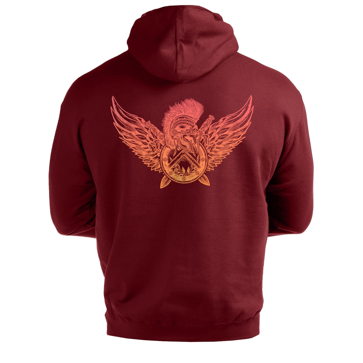 Spartan Wings - Spartan Forged - Training Hoodie - Gym Fit