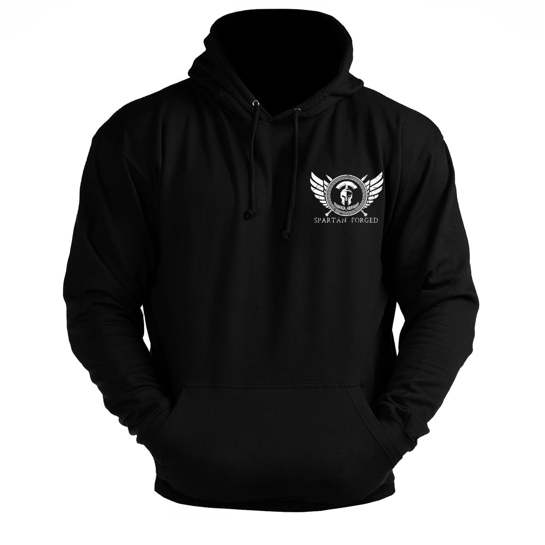 Spartan Wings - Spartan Forged - Training Hoodie - Gym Fit