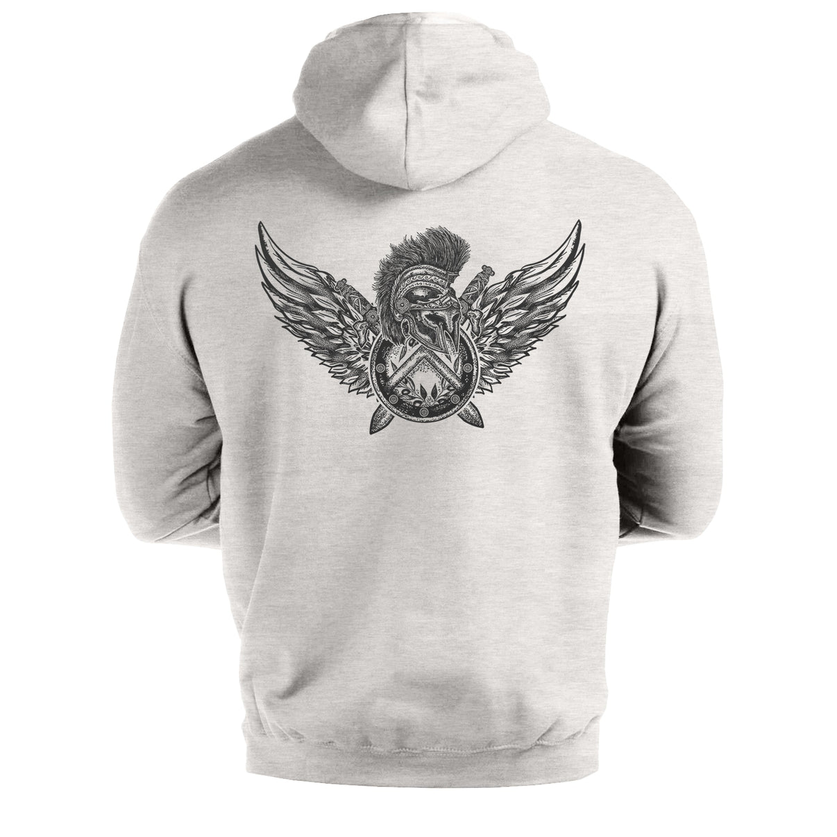 Spartan Wings - Spartan Forged - Training Hoodie - Gym Fit
