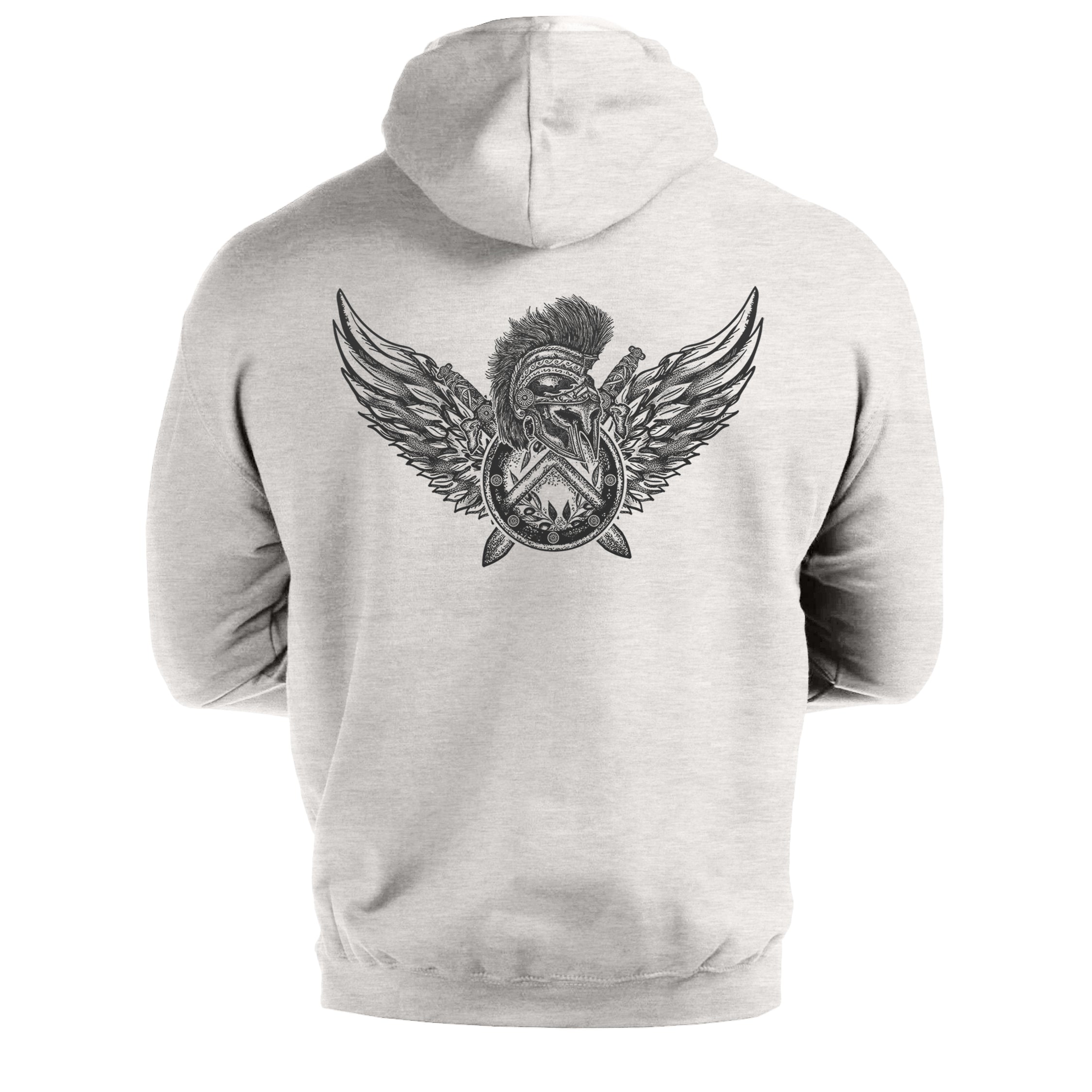 Spartan Wings - Spartan Forged - Training Hoodie - Gym Fit