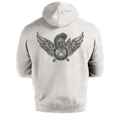 Spartan Wings - Spartan Forged - Training Hoodie - Gym Fit