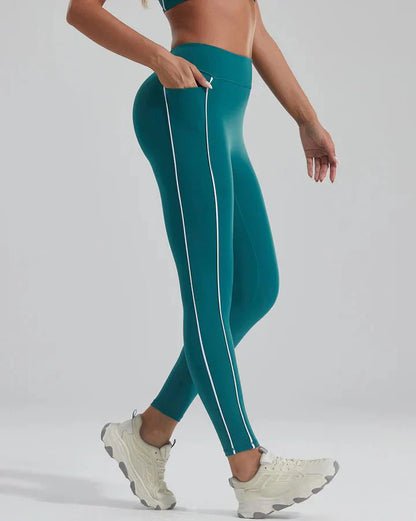Stripe Seamless Leggings