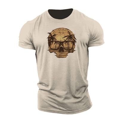 Sunset Skull T-Shirt - Gymfit
