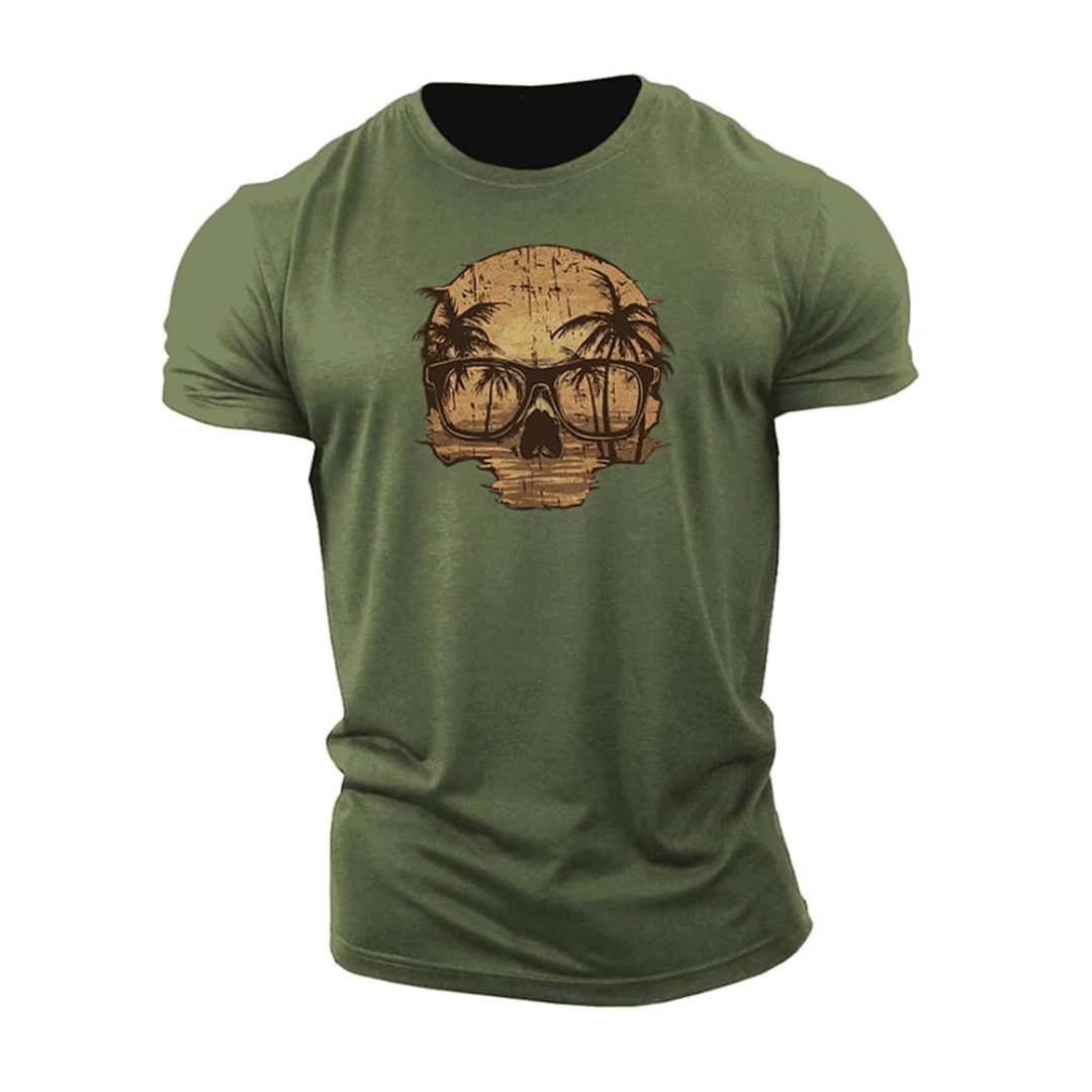 Sunset Skull T-Shirt - Gymfit