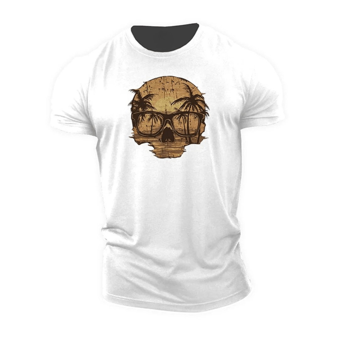 Sunset Skull T-Shirt - Gymfit