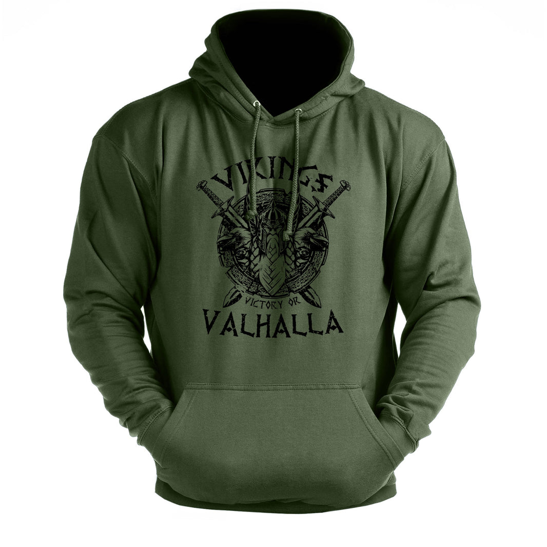 Victory or Valhalla - Fitness Hoodie - Gymfit