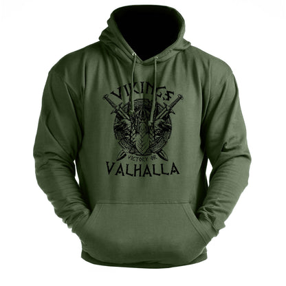 Victory or Valhalla - Fitness Hoodie - Gymfit