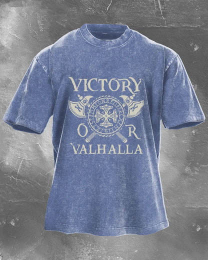 VICTORY OR VALHALLA QUICK T-SHIRT - Gymfit