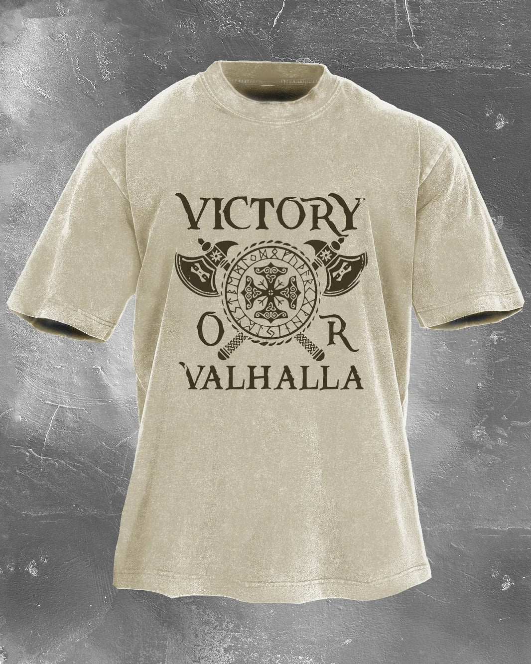 VICTORY OR VALHALLA QUICK T-SHIRT - Gymfit