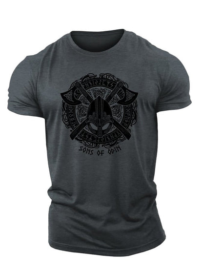 Viking Odin Axe T-Shirt - Gymfit