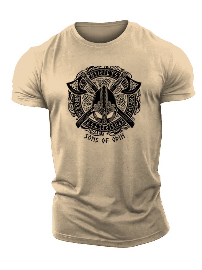Viking Odin Axe T-Shirt - Gymfit