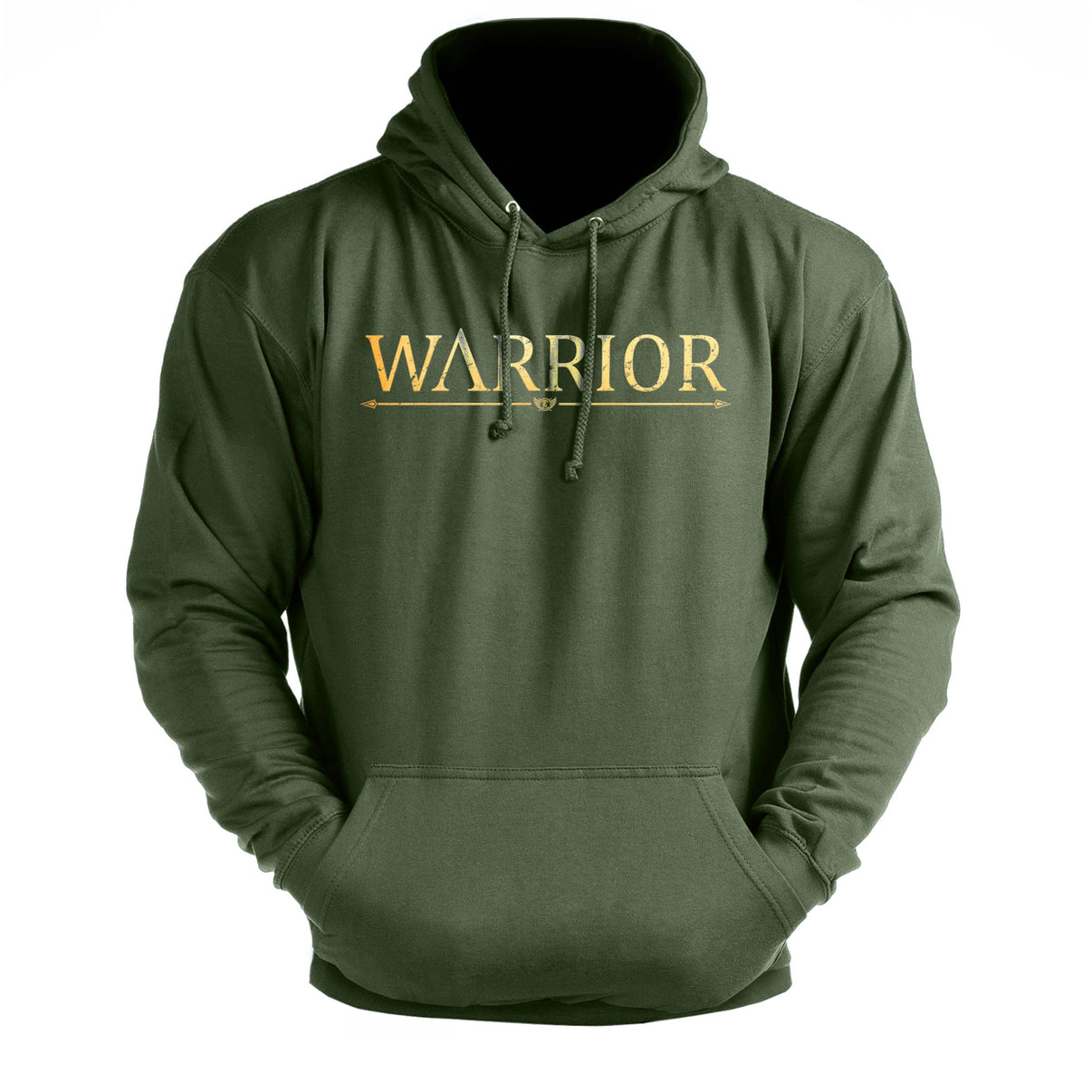 Warrior Gold - Spartan Forged - Fitness Hoodie - Gymfit