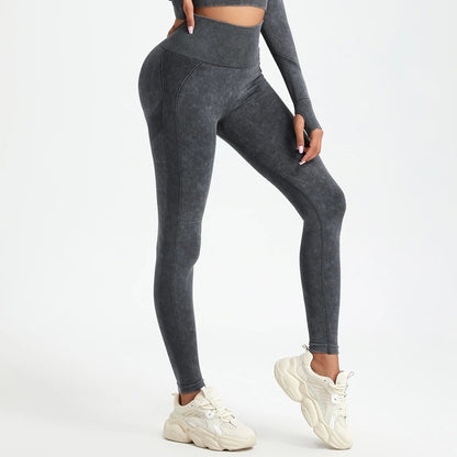 Washable Seamless Push-Up Leggings - Gymfit