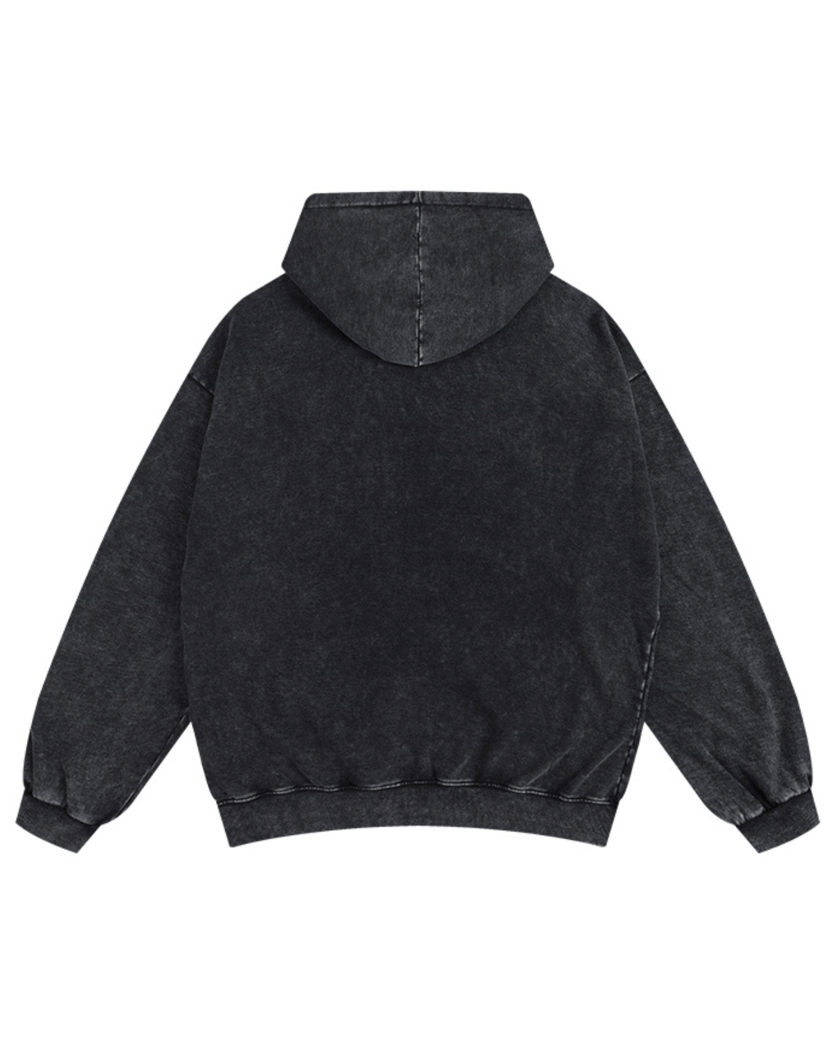 Washed zipper hoodie - Gymfit