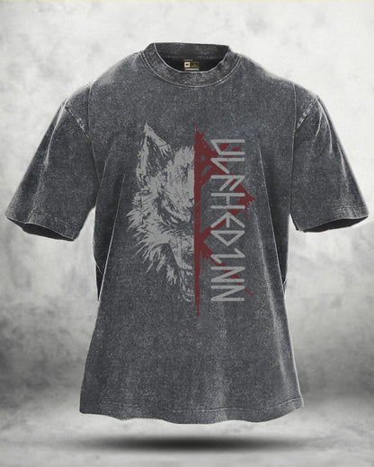 WOLF RITUAL WASHED T-SHIRT