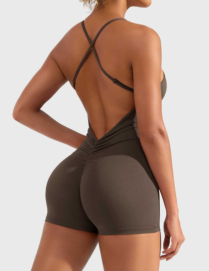 Ironfit Liza Jumpsuit with V-back