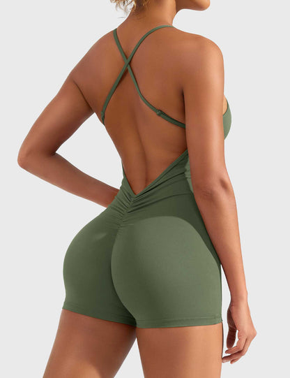 Ironfit Liza Jumpsuit with V-back