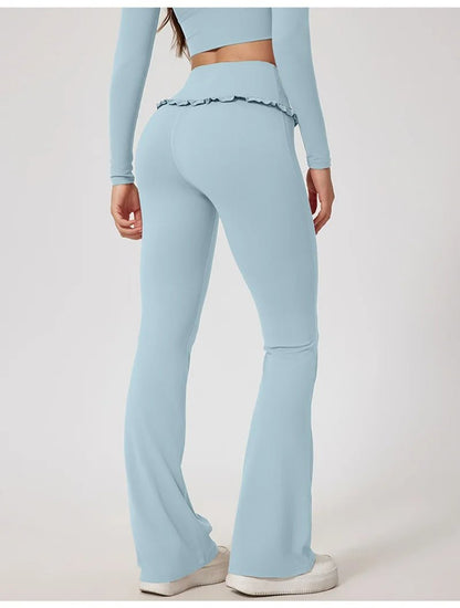Yoga Fold Flaw Leggings - Gymfit