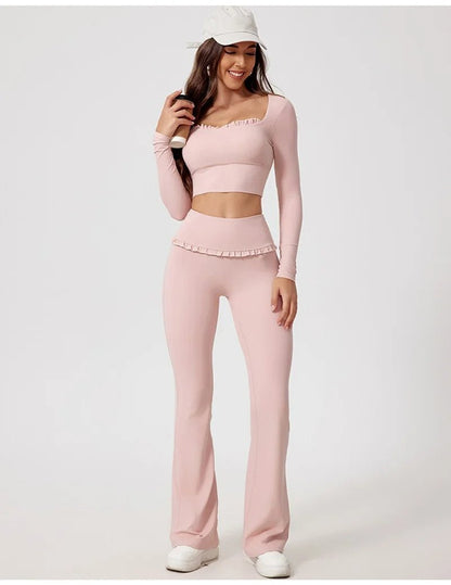 Yoga Fold Flaw Leggings - Gymfit
