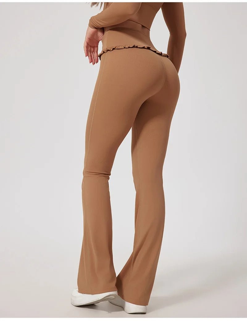 Yoga Fold Flaw Leggings - Gymfit