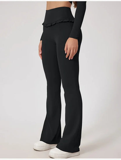 Yoga Fold Flaw Leggings - Gymfit