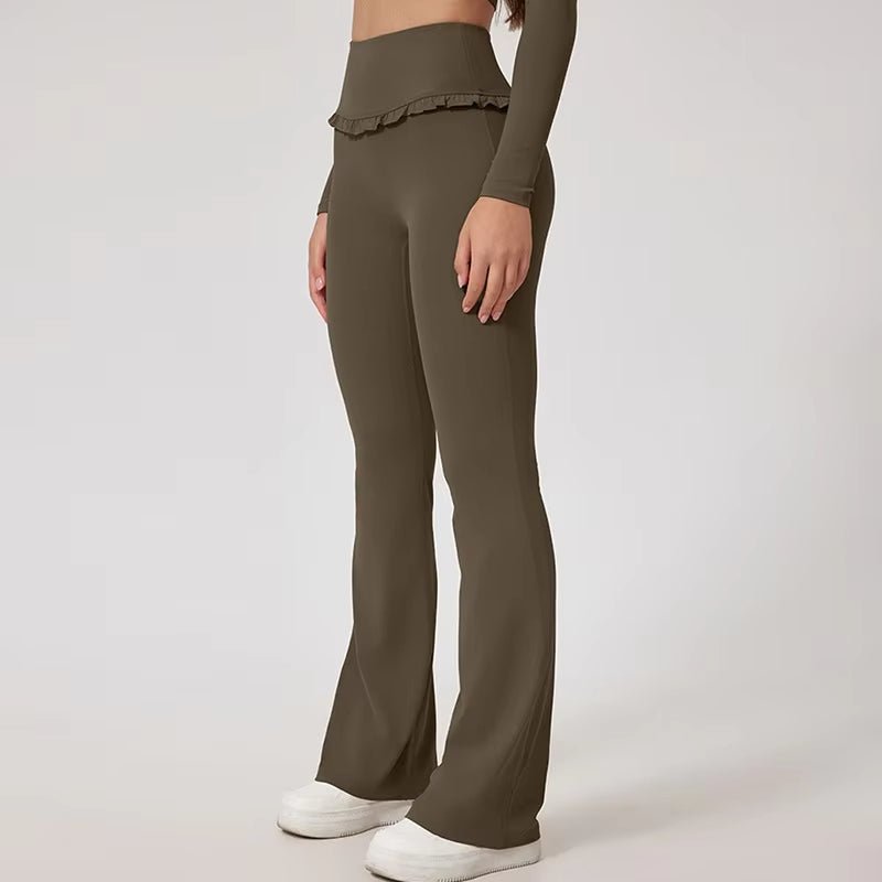 Yoga Fold Flaw Leggings - Gymfit