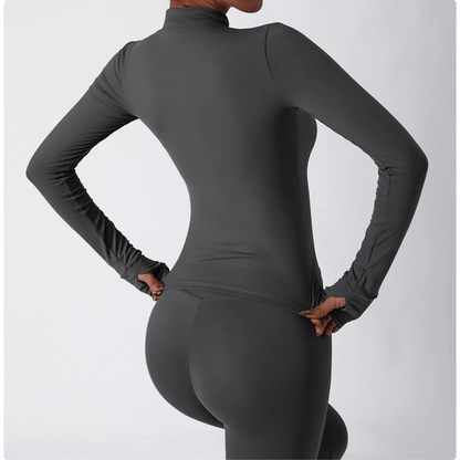 Yoga top with zipper - Gymfit