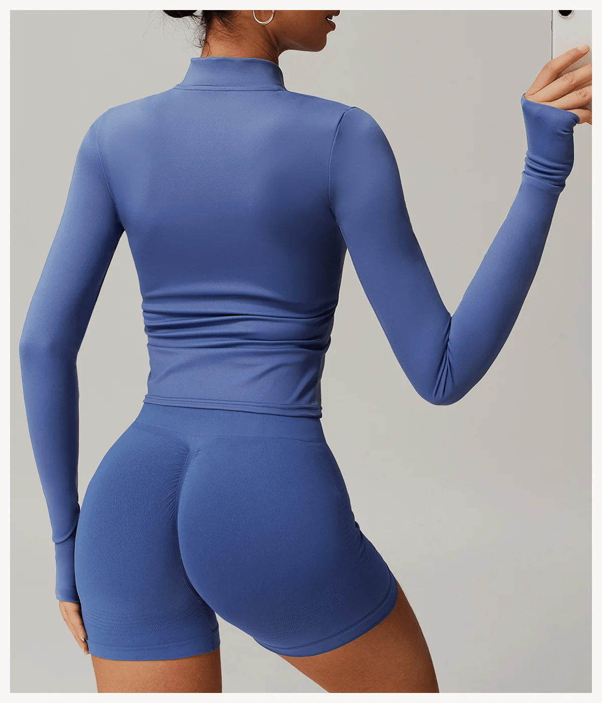 Yoga top with zipper - Gymfit