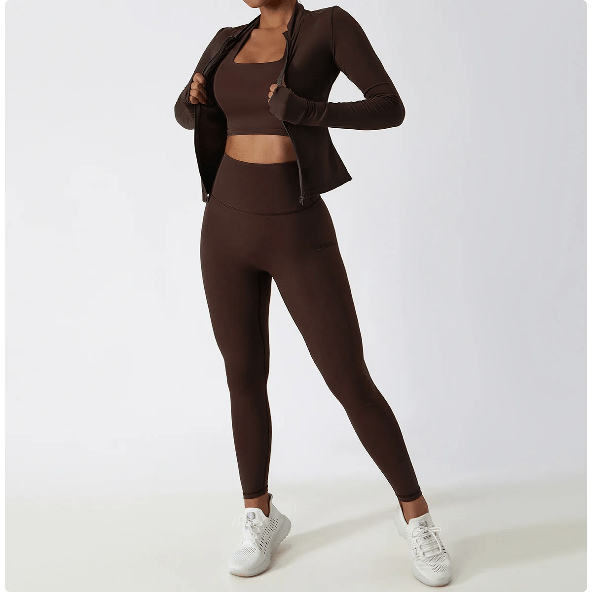Yoga top with zipper - Gymfit