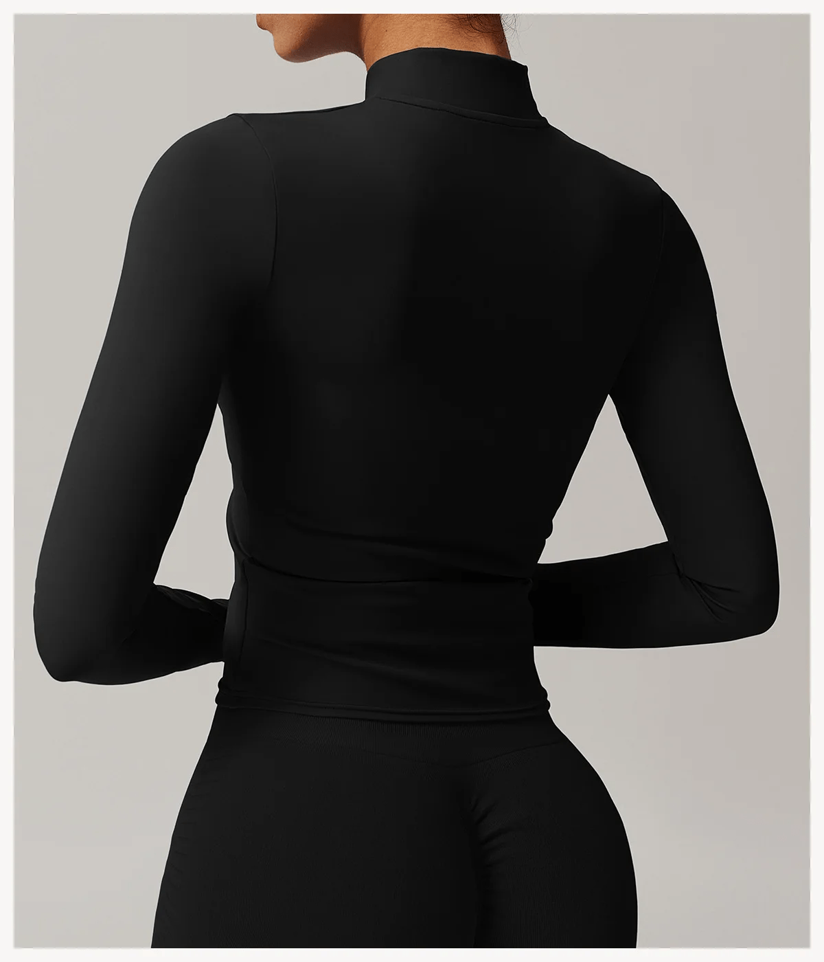 Yoga top with zipper - Gymfit