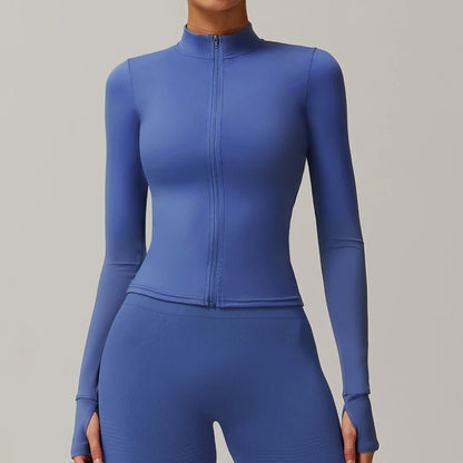 Yoga top with zipper - Gymfit