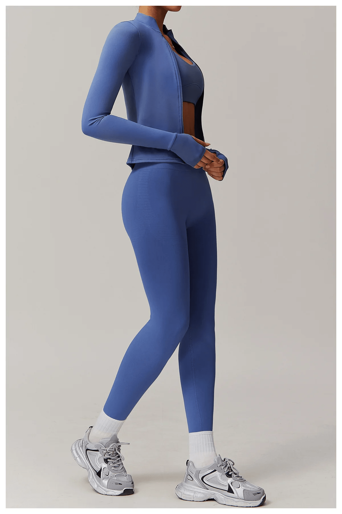 Yoga top with zipper - Gymfit