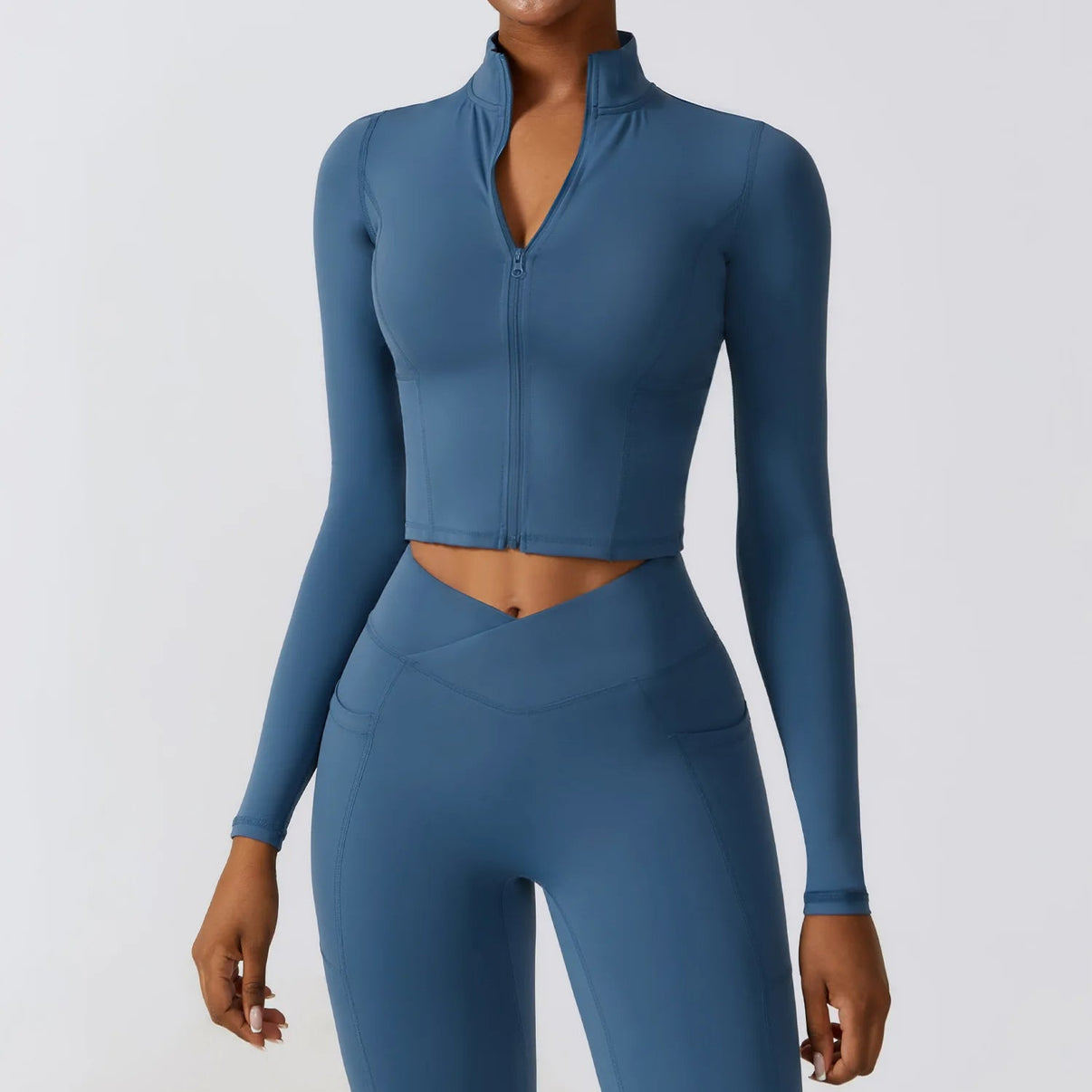 Zipper long-sleeve sweater - Gymfit