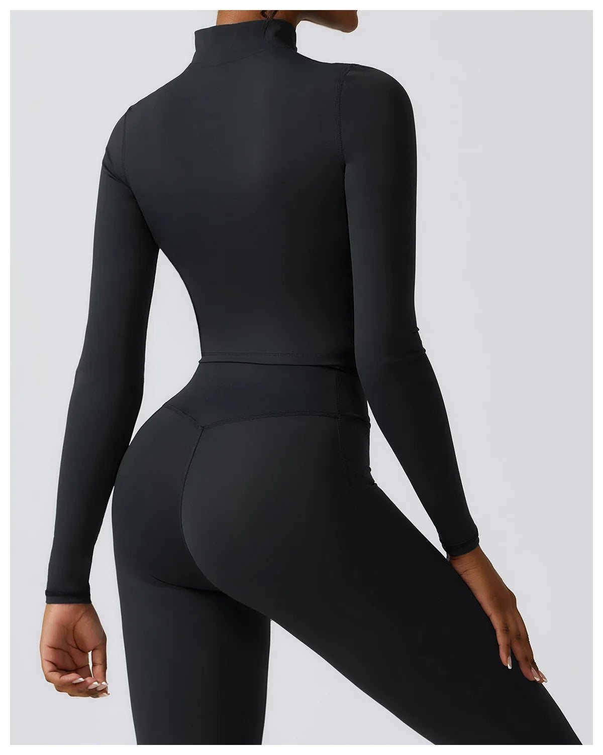 Zipper long-sleeved sweater - Gymfit